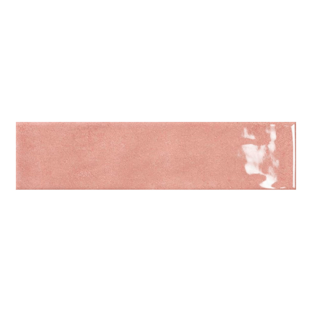 Ecoceramic Harlequin Wandtegel 7x28cm Rose